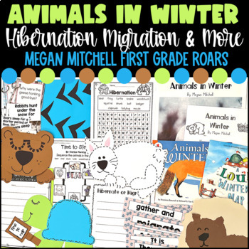 Preview of Animals in Winter Hibernation and Migration Reading Comprehension Bundle