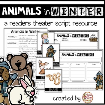 Preview of Animals in Winter Readers Theater