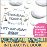 Animals in the Snow Interactive Book for Winter Speech Therapy