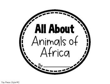 Animals Of Africa Research Project, African Animal Science Report, Writing