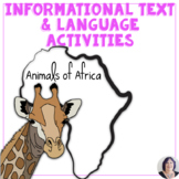 Animals of Africa Informational Text