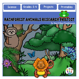 Animals of the Rainforest Research Project & Rubric
