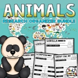 Animals of the World Research Organizers GROWING Bundle