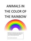 Animals the Colors of the Rainbow