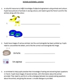 Animals worksheets