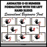 Animated 0-10 Number Formation with the Left Hand Queensla