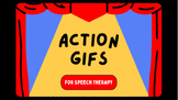 Animated ACTION GIFS Presentation for VERBS - Featuring 20