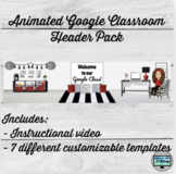 Animated Bitmoji Google Classroom Header Template