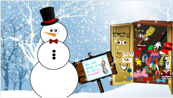 Animated Build a Snowperson Jamboard by The Intech University Teacher