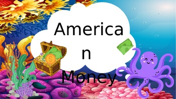 Preview of Animated Creative American Money Counting Lesson Presentation