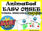 Animated Easy Onset PHRASES for Stuttering: Vowel-Initiate