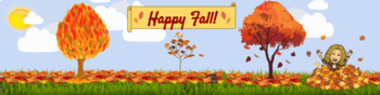 Preview of Animated Fall Banner for Google Classroom