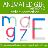 Animated GIF Version 2- Letter Formation - Learn to Write 