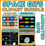 Animated Gifs Space Background Bundle Boom Cards | #touchdown22
