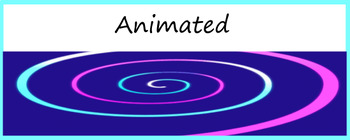 Google Classroom Animated Header Freebie Spiral