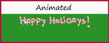 Google Classroom Animated Header Happy Holidays
