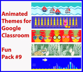 Animated Google Classroom Headers (Fun Pack #9) Banners  -