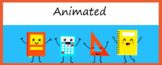 Animated Google Classroom Headers (Happy) Banners - Distan