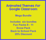 Animated Google Classroom Headers (Mega Bundle) Banners