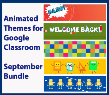 Google Classroom Animated Headers September By