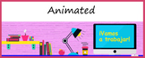 Animated Google Classroom Headers (¡Vamos a trabajar!) Ban