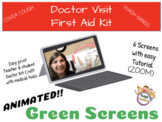 Animated Green Screens with Doctor Kit and Vocabulary
