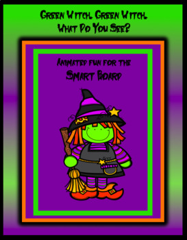 Preview of Animated Halloween Activities for the Smart Board