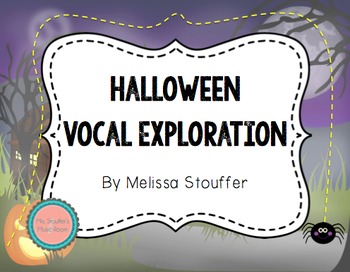 Preview of Animated Halloween Vocal Exploration Set