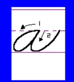 Animated Traditional Cursive SmartBoard Upper and Lowercase