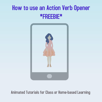 Preview of Animated Tutorial: How to use an Action Verb Opener