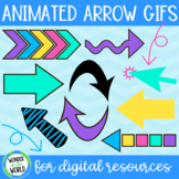 Animated arrows for digital resources (GIFs) commercial us