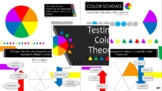 Animated, interactive quiz testing Color Theory