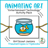 Animating Art - Girl Scout Juniors - "Entertainment Techno