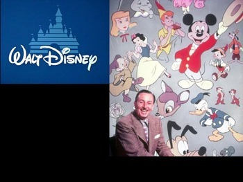 Preview of Animation Art Lesson - Walt Disney