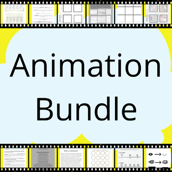 Preview of Animation Growing Bundle - Filmmaking 2d stop motion middle high school art