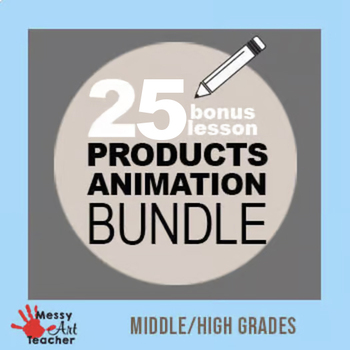 Preview of Animation Lesson Bundle (Middle/High School)