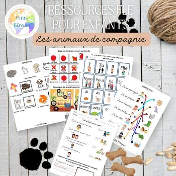 Preview of Animaux de compagnie et introduction au verbe avoir