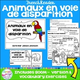 Animaux en voie de disparition French Endangered Animals P