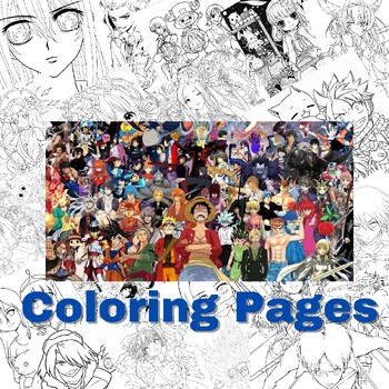Anime Coloring Pages Hd | Coloring pages, Anime, Printable coloring pages