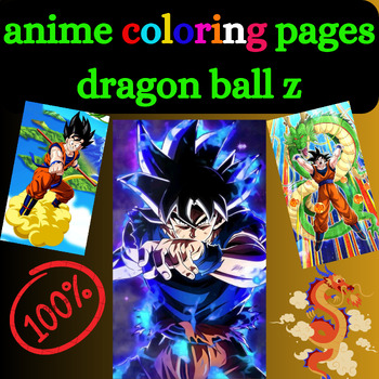 Preview of Anime Coloring Pages Dragon ball z/2024