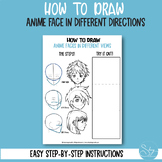 Anime Faces: Step-by-Step Drawing Guide on how to draw fac