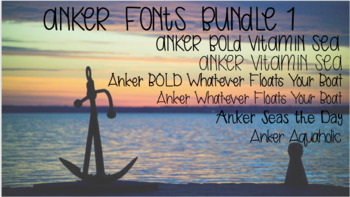 Preview of Anker Fonts Bundle 1