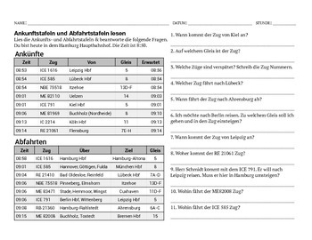 Preview of Ankunftstafel & Abfahrtstafel - Arrival & Departure Boards (Train)