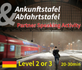 Ankunftstafel & Abfahrtstafel - Speaking Activity