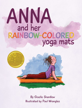 Preview of Yoga Happiness Book for Kids - Anna and her Rainbow-Colored Yoga Mats