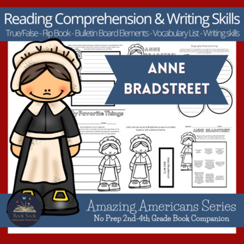 Preview of Anne Bradstreet - Book Companion Lesson