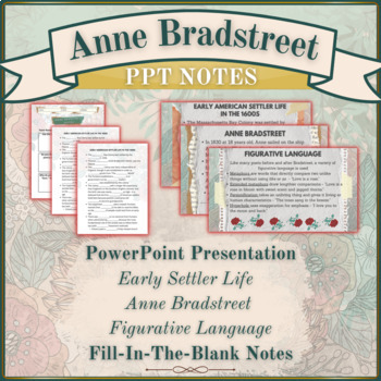 Preview of Anne Bradstreet PPT