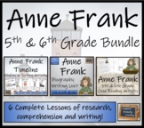 Anne Frank Timeline Display Close Reading & Biography Bund