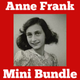 Anne Frank | Worksheet Activities Lesson Mini Bundle | Dia