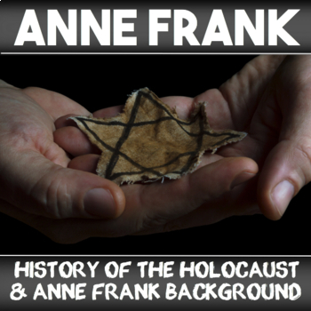 Preview of Anne Frank Background and The Holocaust History — Research Webquest